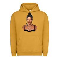 Pigment Peanut Butter black woman Urban Hoodie - FaDigitalArtStudio