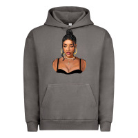 Pigment Tornado black woman Urban Hoodie - FaDigitalArtStudio