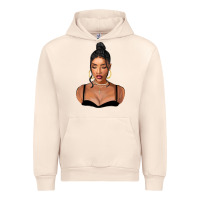 Sandshell black woman Urban Hoodie - FaDigitalArtStudio