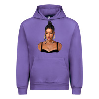 Tulip black woman Urban Hoodie - FaDigitalArtStudio