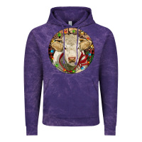 Cloud Purple Charolais Heifer Christmas Vintage Hoodie - RanaPortraitStore