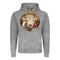 Cloud Rock Charolais Heifer Christmas Vintage Hoodie - RanaPortraitStore