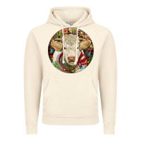 Vintage Artic Charolais Heifer Christmas Vintage Hoodie - RanaPortraitStore
