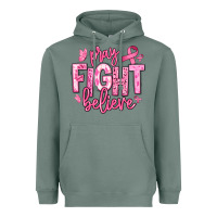 Sage pray fight believe breast cancer Heavyweight Hoodie - texasbilliewilder