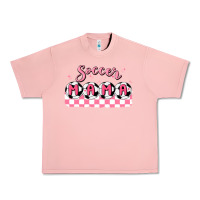 Salmon soccer mama Urban Heavy Tee - MaliasSmallBusiness