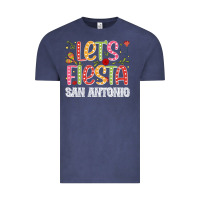 Vintage Denim lets fiesta san antonio Vintage Tee - JahusDesignShop