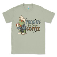 Matcha froggy before coffee Classic Tee - MaliasSmallBusiness