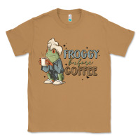 Toasted Coconut froggy before coffee Classic Tee - MaliasSmallBusiness