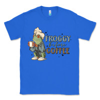 True Royal froggy before coffee Classic Tee - MaliasSmallBusiness