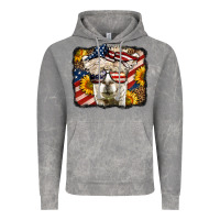 Cloud Rock 4th of july llama Vintage Hoodie - LillyAllenDesigns