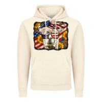 Vintage Artic 4th of july llama Vintage Hoodie - LillyAllenDesigns