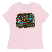 Bubblegum Pink rodeo Ladies Tee - SublimationCraftShop