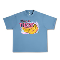 Pebble Blue hang in there Urban Heavy Tee - MaliasSmallBusiness