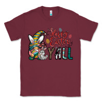 Burgundy happy easter y all Classic Tee - CowhideDigitalArt
