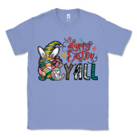 Colony Blue happy easter y all Classic Tee - CowhideDigitalArt