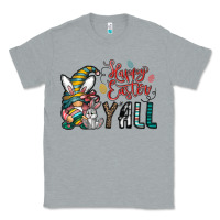 Heather Grey happy easter y all Classic Tee - CowhideDigitalArt