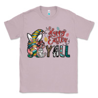 Lilac happy easter y all Classic Tee - CowhideDigitalArt