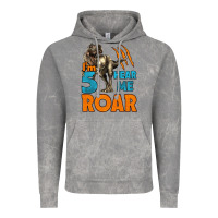 Cloud Rock i'm five hear me roar dinosaur birthday Vintage Hoodie - LillyAllenDesigns
