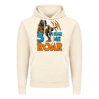 Vintage Artic i'm five hear me roar dinosaur birthday Vintage Hoodie - LillyAllenDesigns