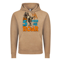 Vintage Coffee i'm five hear me roar dinosaur birthday Vintage Hoodie - LillyAllenDesigns