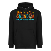 Black customized this grandma loves her little pumpkins Heavyweight Hoodie - texasbilliewilder