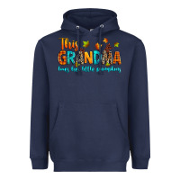 Navy customized this grandma loves her little pumpkins Heavyweight Hoodie - texasbilliewilder