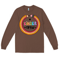 Chestnut kinder crew Long Sleeve Tee - MaliasSmallBusiness