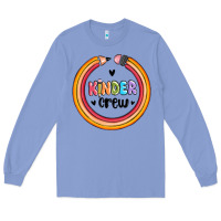 Colony Blue kinder crew Long Sleeve Tee - MaliasSmallBusiness
