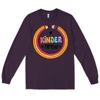 Plum kinder crew Long Sleeve Tee - MaliasSmallBusiness