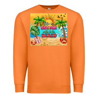 Carrot life is better with at the beach Premium Sweatshirt - TumblerDesignByShophia