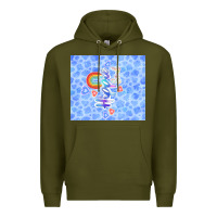 Army Green hippie soul Premium Hoodie - TumblerDesignByShophia