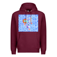Burgundy hippie soul Premium Hoodie - TumblerDesignByShophia