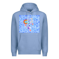Colony Blue hippie soul Premium Hoodie - TumblerDesignByShophia