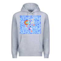 Heather Grey hippie soul Premium Hoodie - TumblerDesignByShophia