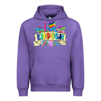 Tulip I am enough Urban Hoodie - FaDigitalArtStudio