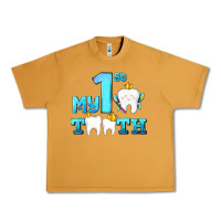 Peanut Butter my first tooth with teeth Urban Heavy Tee - AdoDesignShop