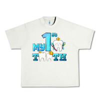 Pistachio my first tooth with teeth Urban Heavy Tee - AdoDesignShop