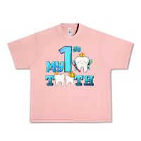 Salmon my first tooth with teeth Urban Heavy Tee - AdoDesignShop