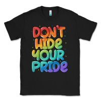 Black dont hide your pride Classic Tee - MaliasSmallBusiness