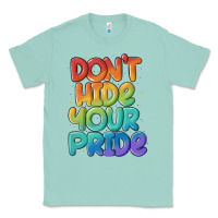 Seafoam dont hide your pride Classic Tee - MaliasSmallBusiness