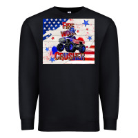 Black firework crusher 4th of july Premium Sweatshirt - TumblerDesignByShophia