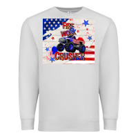 Dove Grey firework crusher 4th of july Premium Sweatshirt - TumblerDesignByShophia
