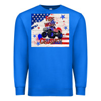True Royal firework crusher 4th of july Premium Sweatshirt - TumblerDesignByShophia