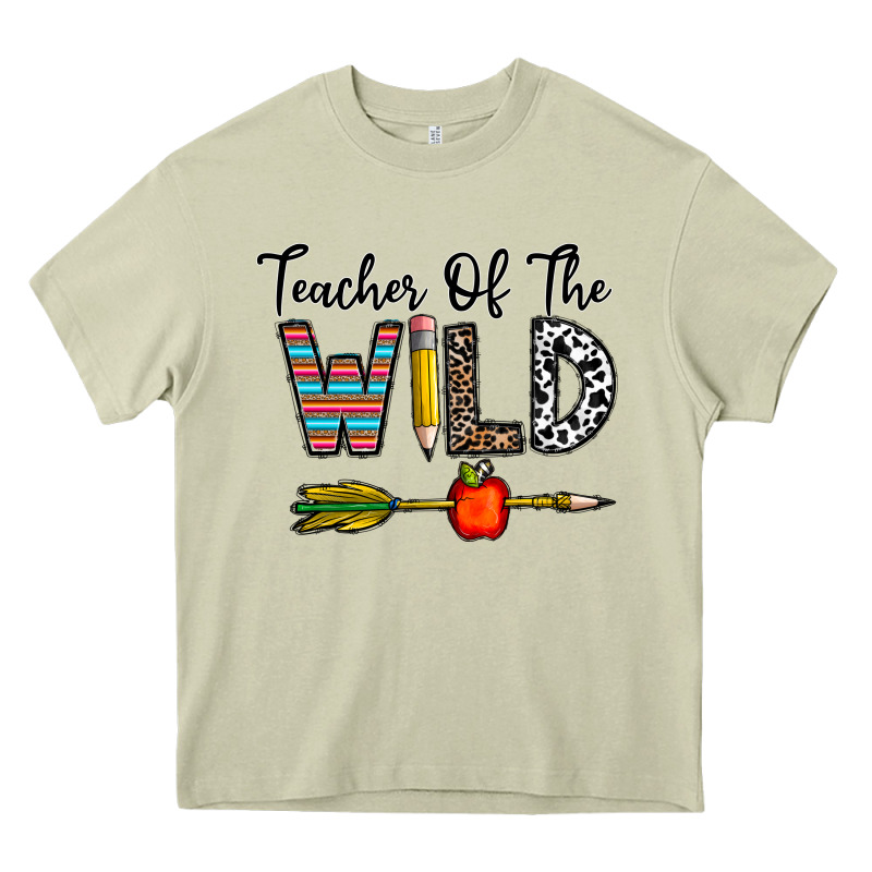 Teacher Of The Wild Heavy Core Tee by CowhideDigitalArt | Teevron