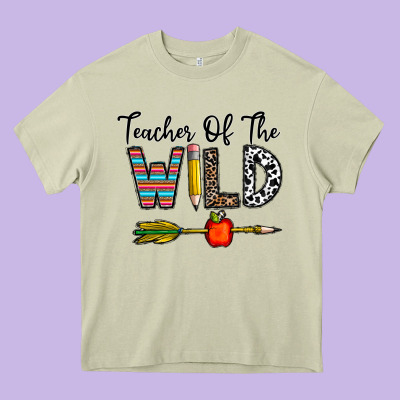 Teacher Of The Wild Heavy Core Tee Designed By Cowhidedigitalart