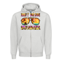 Dove Grey hot mom summer Zipper Hoodie - BarkalooDesign