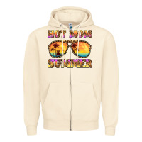 Sandshell hot mom summer Zipper Hoodie - BarkalooDesign