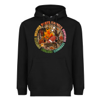 Black Boots flannels bonfires leggins football Heavyweight Hoodie - NancyCooperArtShop