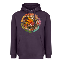 Boots Flannels Bonfires Leggins Football Heavyweight Hoodie | Teevron