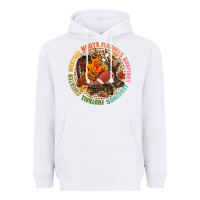 White Boots flannels bonfires leggins football Heavyweight Hoodie - NancyCooperArtShop